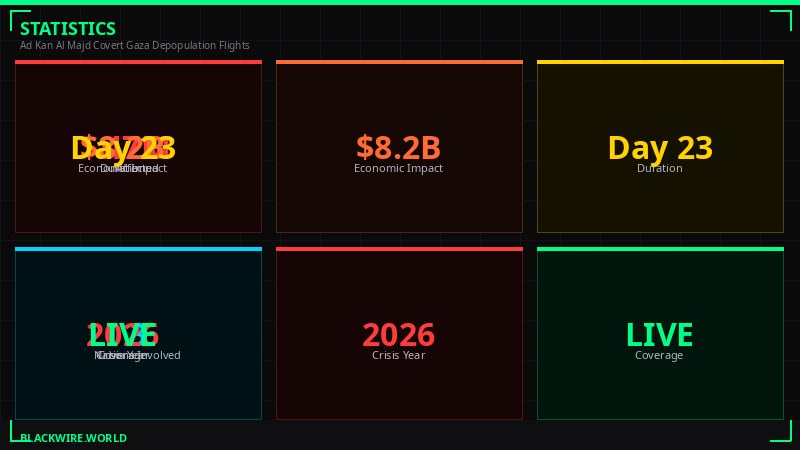 Scale of the operation - key statistics