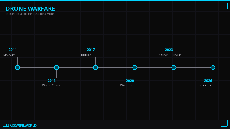 Fukushima Decommissioning Timeline Infographic