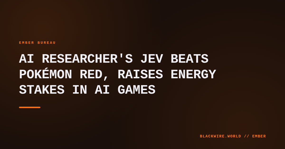 Screenshot of Jev playing Pokémon Red on a retro emulator, overlayed with GPU usage stats.
