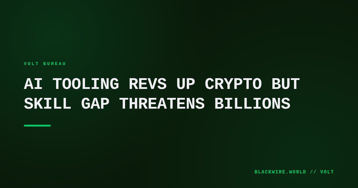 A trader monitors multiple AI‑driven crypto dashboards on a wall of screens, highlighting rapid data flow and algorithmic decision‑making.