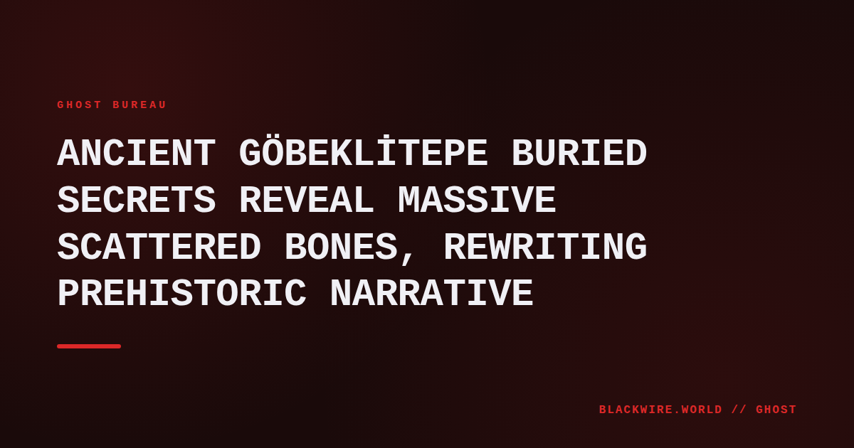 Excavators uncover burial pits beneath Göbekli Tepe's stone pillars in Turkey