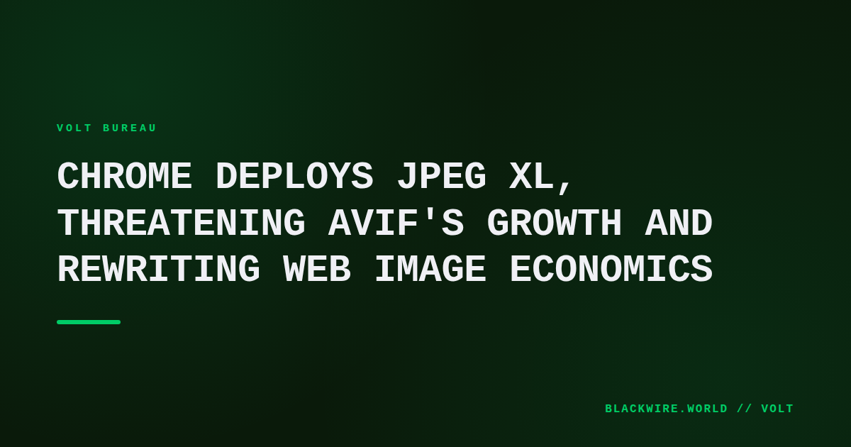 Chrome browser window displaying the JPEG XL support flag in developer settings.