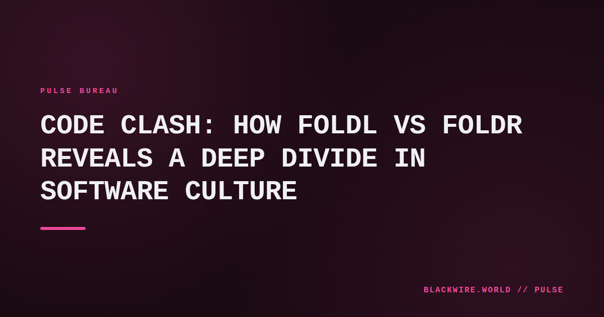 Code snippet showing foldl and foldr functions side by side on a computer screen