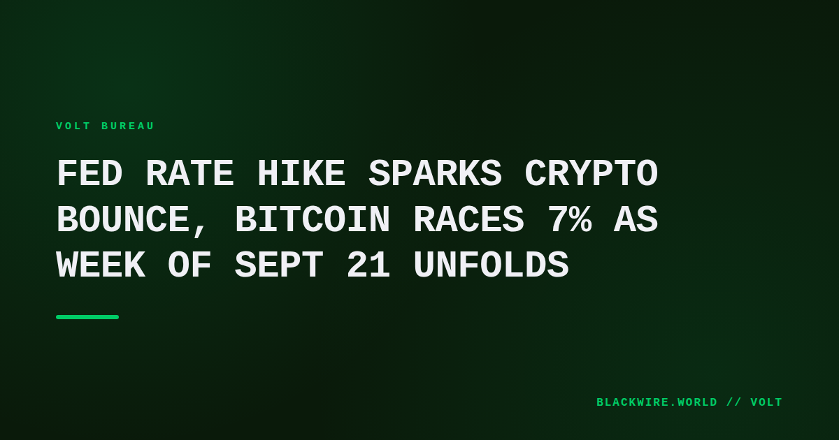 Bitcoin and Ethereum price charts showing sharp upward movement on September 21, 2026