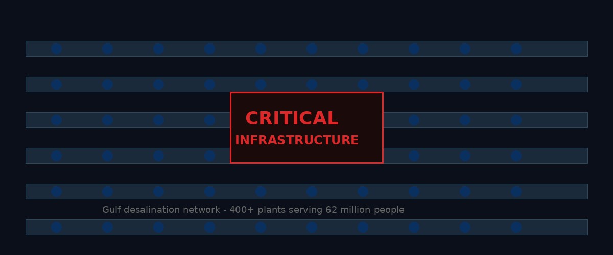 Gulf desalination infrastructure under threat from Iranian strikes