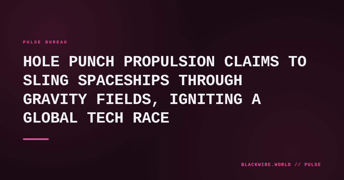 Illustration of a spacecraft entering a glowing, temporary micro‑wormhole created by a graphene lattice.