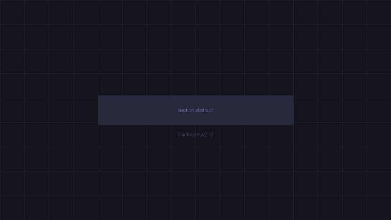 Abstract visualization of drift and distance