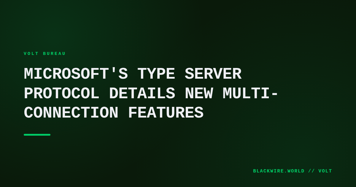 Diagram of the Type Server Protocol connection model showing main JSON-RPC channel and optional IPC read‑only channel.