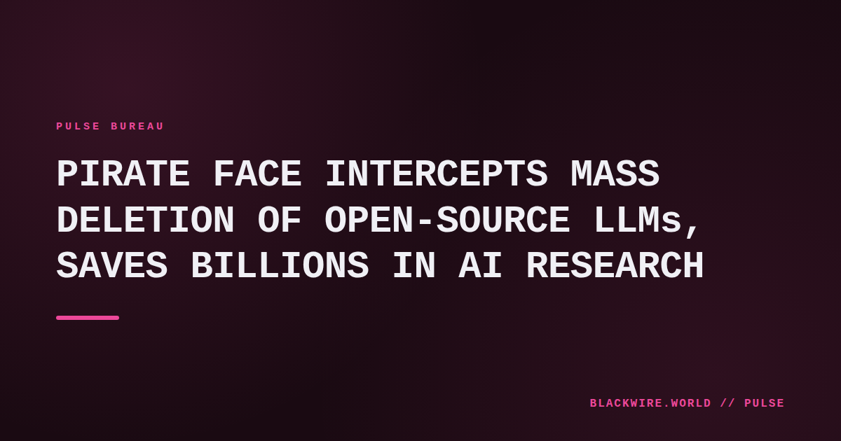 A network of servers lit up at night, symbolizing decentralized AI rescue operations.