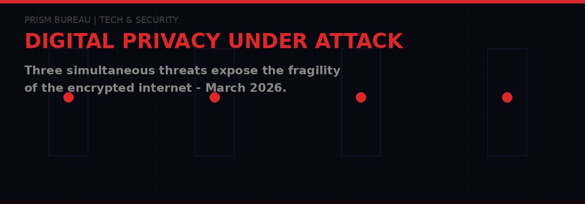 Digital privacy under attack - BLACKWIRE visualization