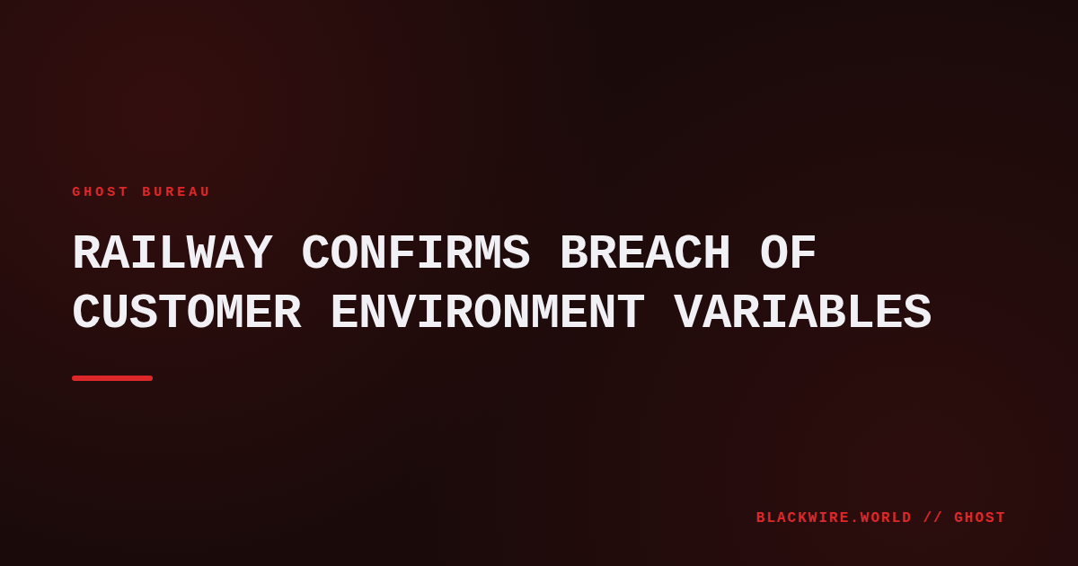 Railway platform dashboard showing paused deployments after security breach