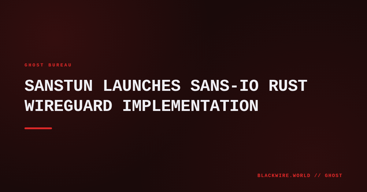 Code snippet of sanstun's Rust API on a developer's screen