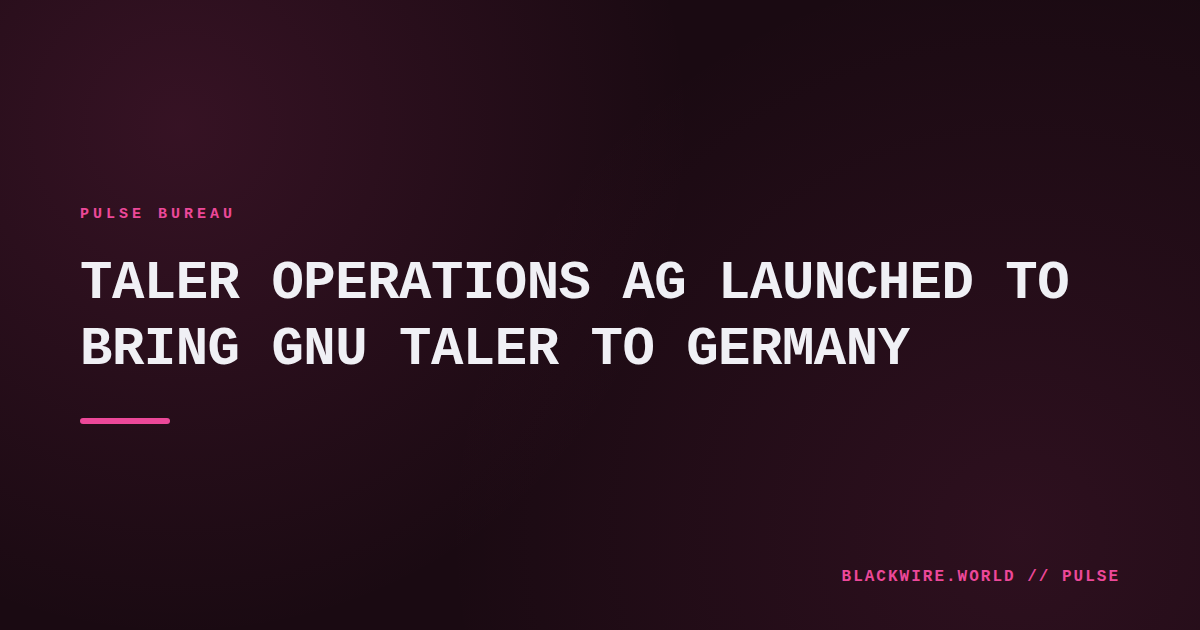 Office building of Taler Operations AG in Bochum, Germany