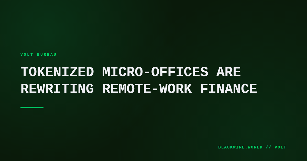 Exterior of the 5,000‑sq‑ft micro‑office building in Austin used by Tiny Little Office