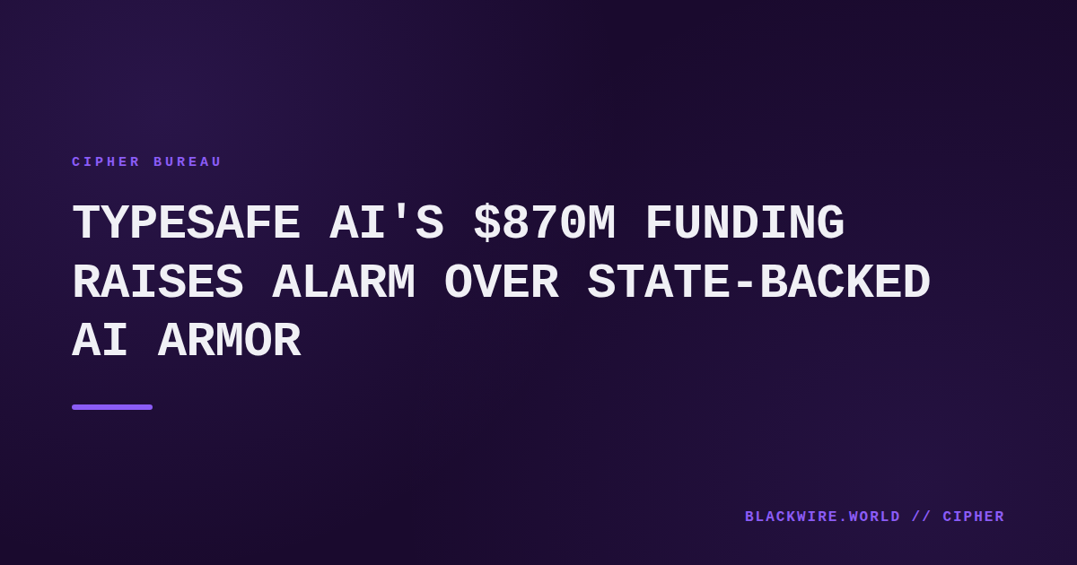 Graphical illustration of Typesafe AI's type‑safe framework overlaying a neural network, with padlock icons representing security.