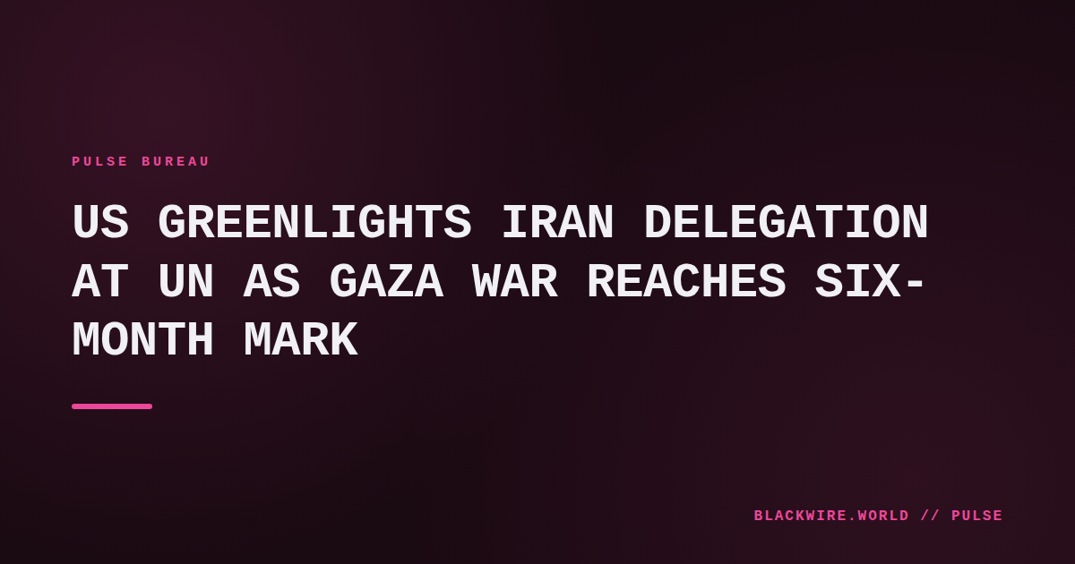 Iranian President Masoud Pezeshkian and Foreign Minister Abbas Araghchi arrive at UN headquarters in New York