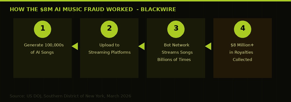 AI Music Fraud Diagram