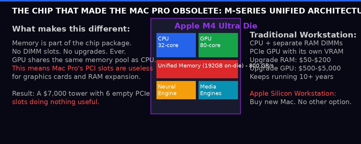 Apple Silicon Unified Memory Architecture Diagram