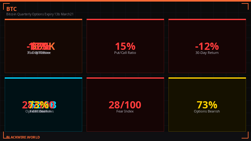 Bitcoin options open interest by strike