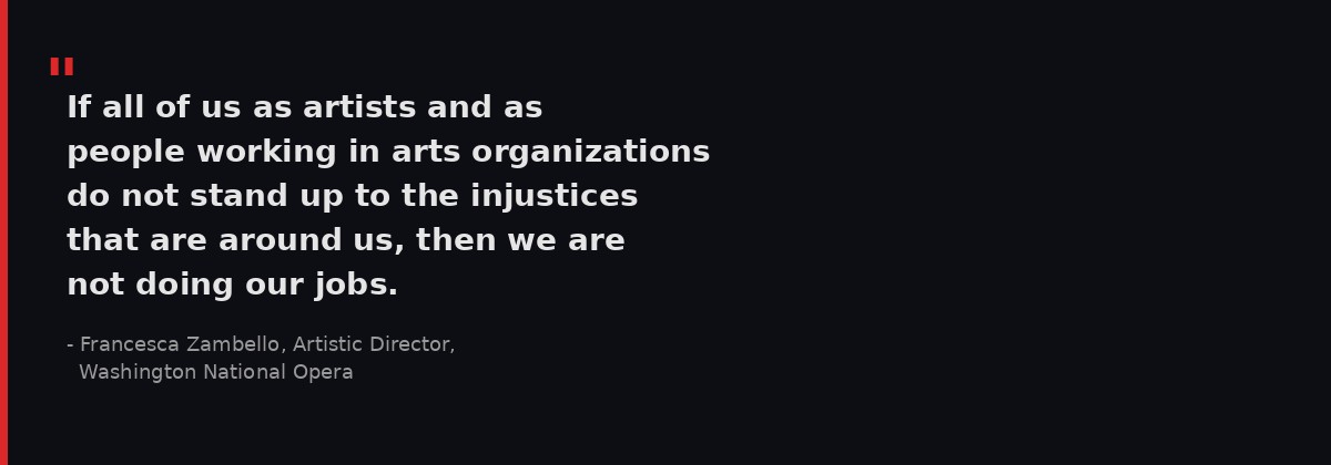 Francesca Zambello quote card