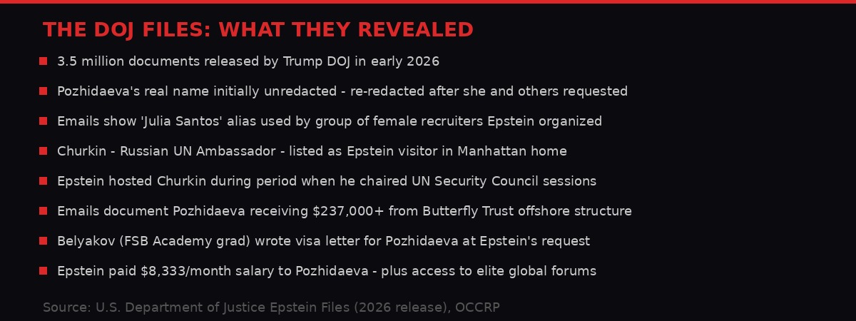 Key revelations from DOJ Epstein files