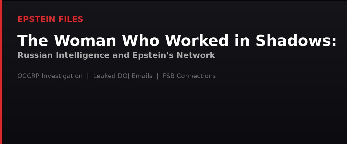 Epstein Russian intelligence connection investigation
