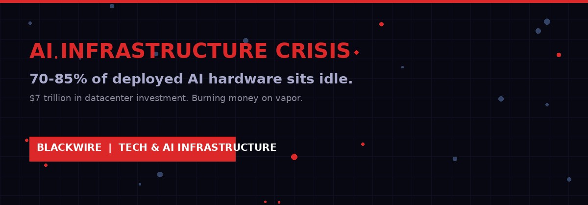 AI infrastructure waste crisis