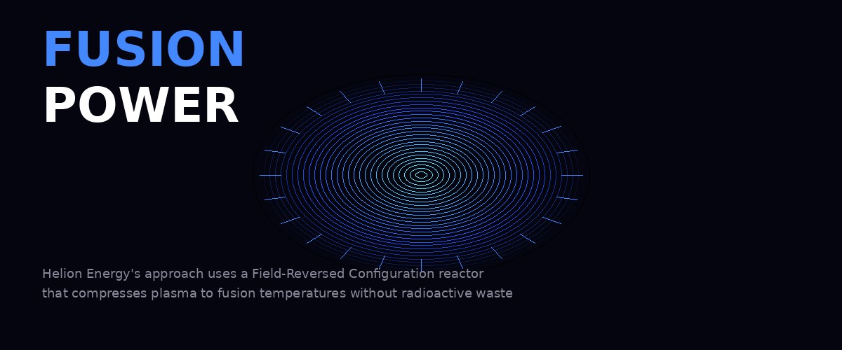 Helion Energy fusion plasma visualization