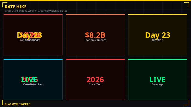 Litani River strategic significance