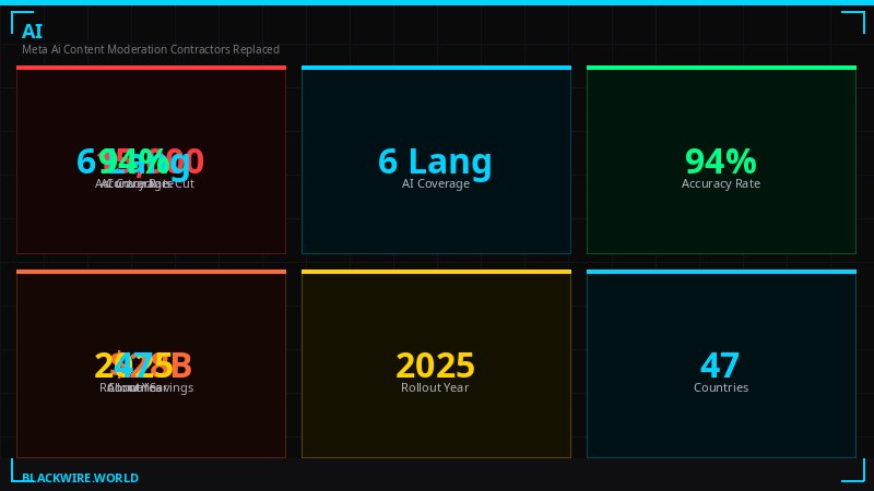 Meta AI Content Enforcement Performance Metrics