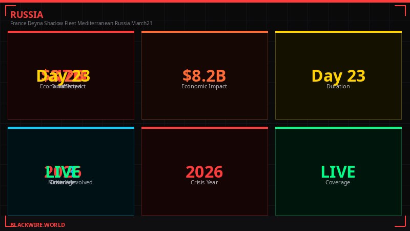 Russia shadow fleet revenue and sanctions evasion chart