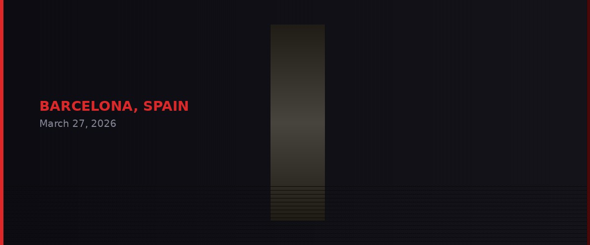 Hospital corridor at night - symbolic of Noelia Castillo's final hours in Barcelona