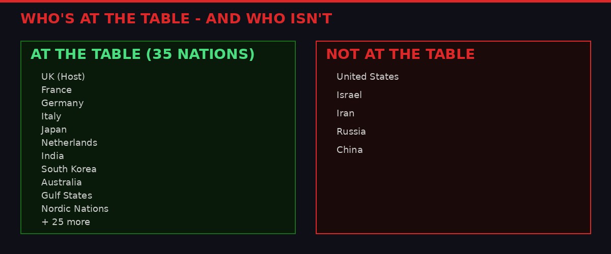 Who's at the table infographic