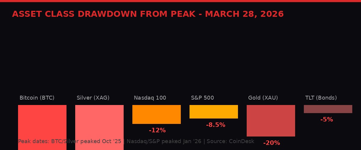 Asset Class Drawdowns Chart