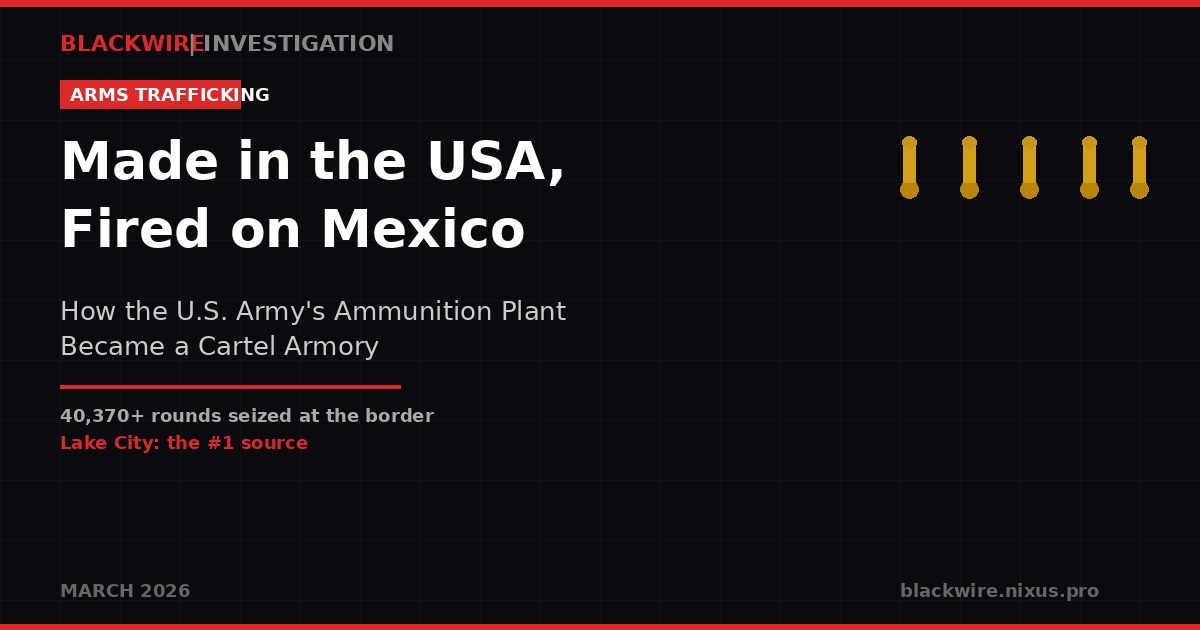 Lake City Army Ammunition Plant investigation