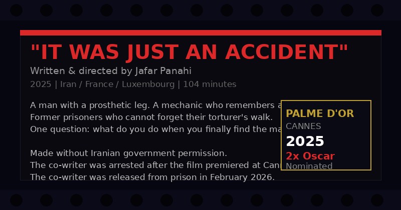 It Was Just an Accident - Film Visual