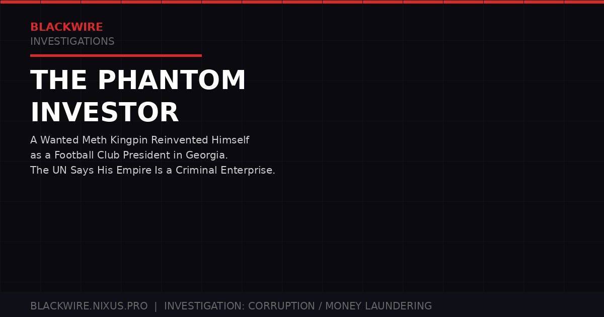 BLACKWIRE: The Phantom Investor investigation