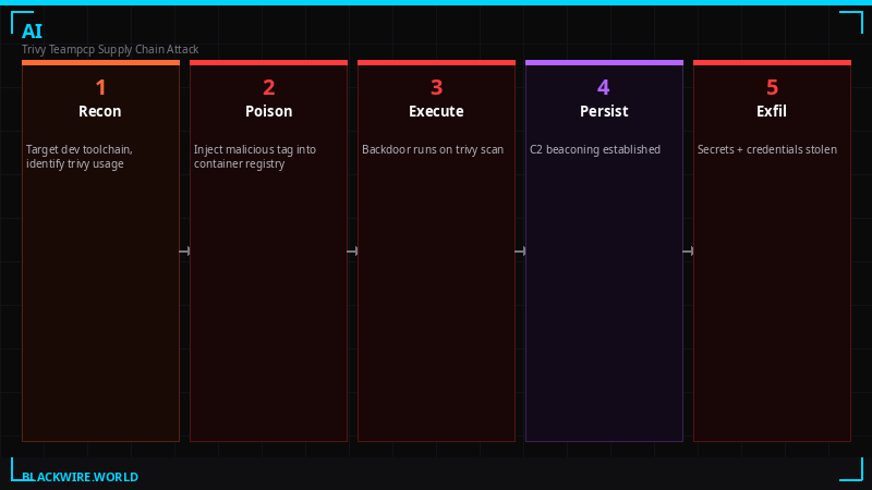 Three stages of the TeamPCP infostealer payload